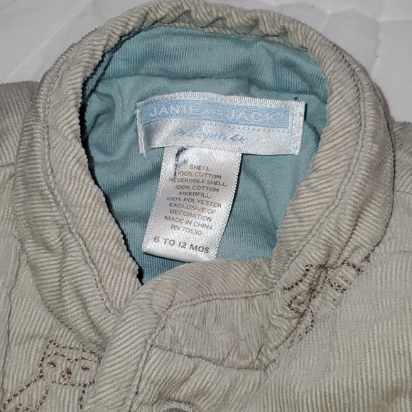 Janie & Jack jacket size 6-12 months - Picture 2 of 6